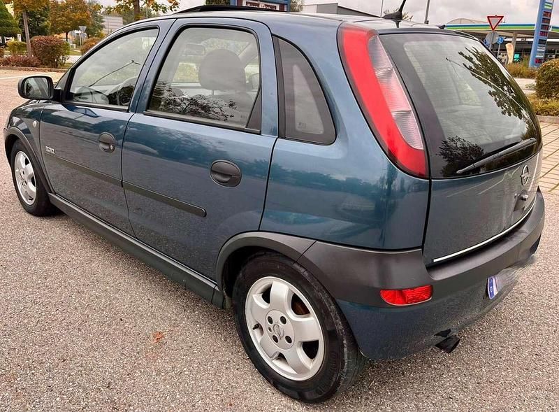 Gebraucht Opel Corsa 90 PS (66 kW) 2002 Blau Kleinwagen