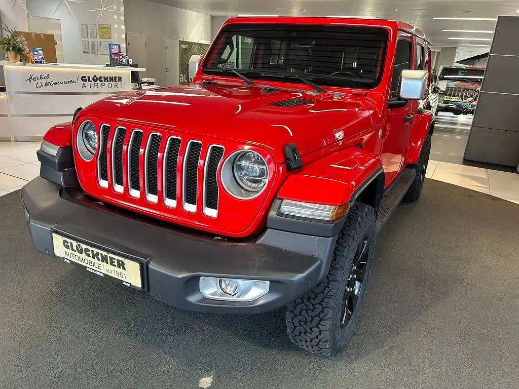 Gebraucht Jeep Wrangler Sahara 200 PS (147 kW) 2019 Firecracker red (uni) SUV