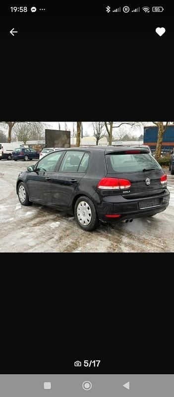 Gebraucht VW Golf VI 110 PS (80 kW) 2010 Schwarz Kleinwagen