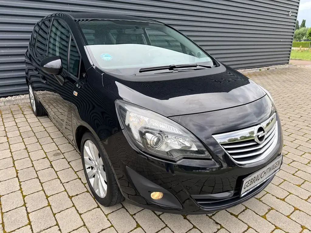 Gebraucht Opel Meriva Innovation 140 PS (102 kW) 2010 Schwarz Van / Kleinbus