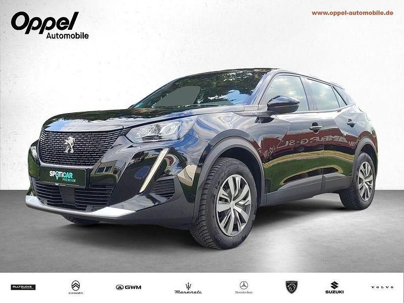 Lackierung schwarz perla nera/typ aussenverkleidung metalliclackierung Gebraucht 2023 Peugeot e-2008 Active SUV | 22.995 € (Fairer Preis) - Bild 1/3