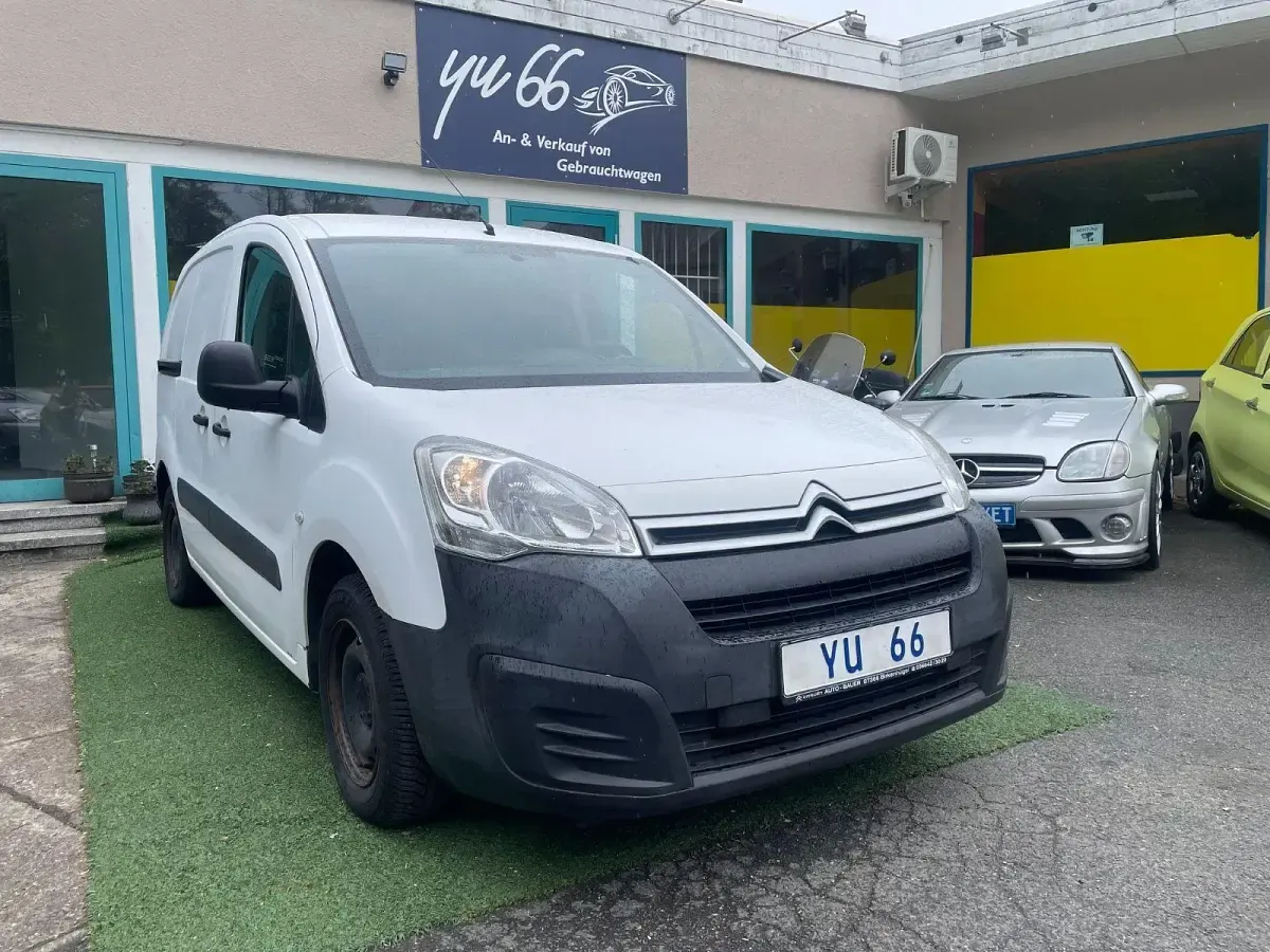 Gebraucht Citroën Berlingo Profi 99 PS (72 kW) 2016 Weiß Van / Kleinbus