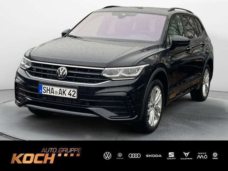 Deep black perleffekt Gebraucht 2024 VW Tiguan Allspace R-line SUV | 53.990 € - Bild 1/4
