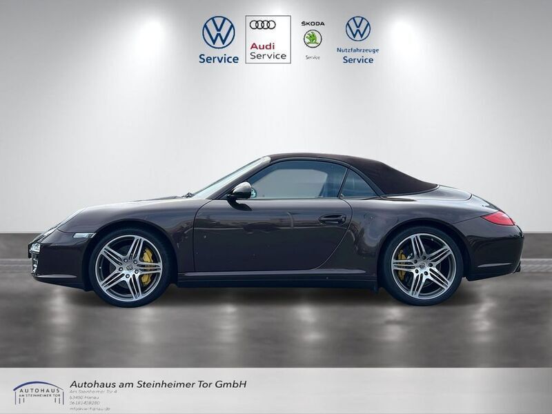 Gebraucht Porsche 997 Chrono 385 PS (283 kW) 2009 Braun Cabrio