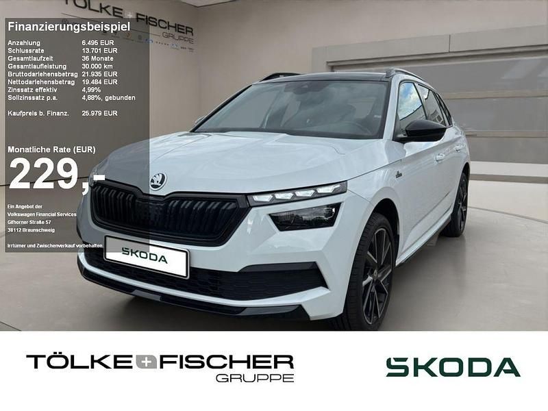 Weiß Gebraucht 2021 Skoda Kamiq Monte Carlo SUV | 25.979 € (Fairer Preis) - Bild 1/4
