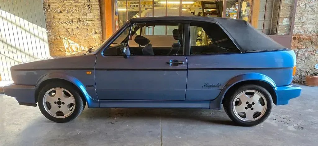 Gebraucht VW Golf Cabriolet 90 PS (66 kW) 1993 Blau Cabrio