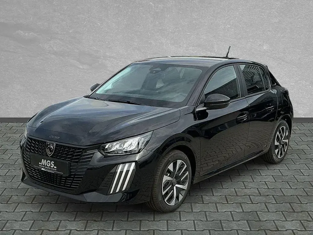 Neu Peugeot 208 Style 101 PS (74 kW) 2026 Schwarz Kleinwagen