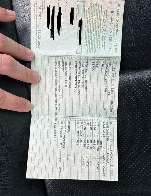 Gebraucht Kia Sorento EX 170 PS (125 kW) 2008 Schwarz SUV