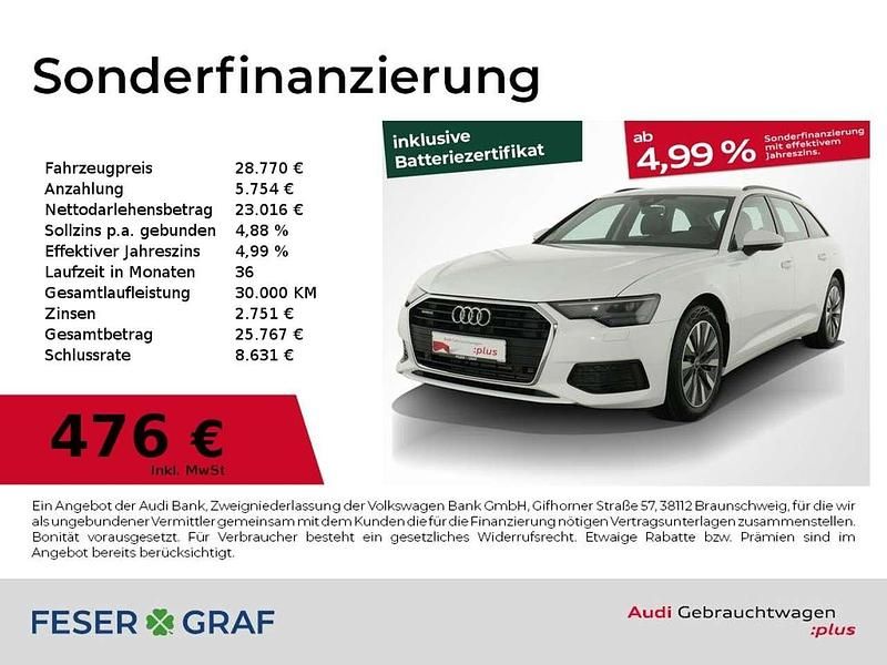 Gebraucht Audi A6 Sport 299 PS (219 kW) 2022 Weiss Kombi