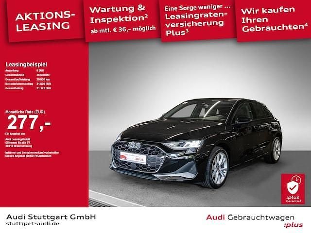 Mythosschwarz metallic Gebraucht 2025 Audi A3 Advanced Plus | 31.620 € (Guter Preis) - Bild 1/1