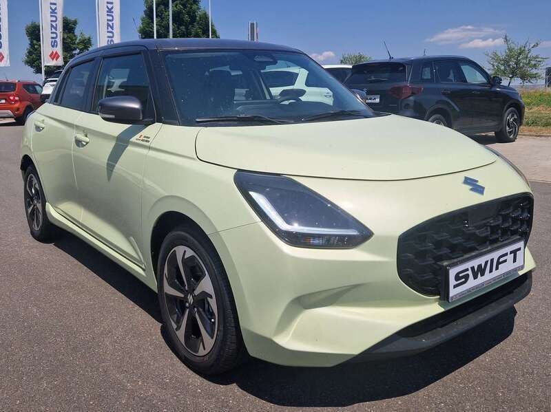 Cool yellow/mineral gray Neu 2025 Suzuki Swift Comfort+ Limousine | 21.710 € - Bild 1/4