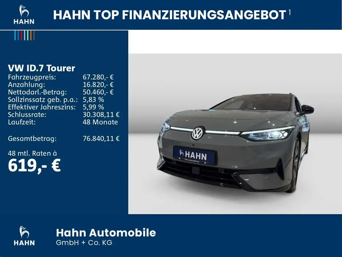 Neu VW ID.7 Pro 210 kW (286 PS) 2026 Mondsteingrau Limousine