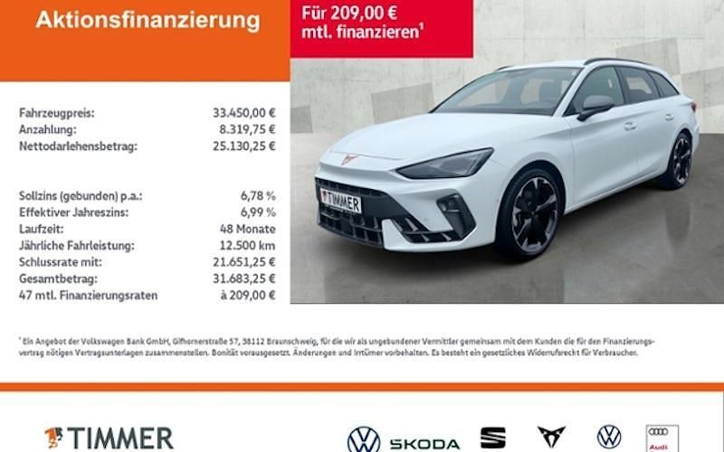 Gebraucht Cupra Leon 150 PS (110 kW) 2025 Weiß Kombi
