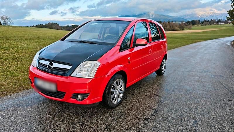 Gebraucht Opel Meriva Edition 90 PS (66 kW) 2008 Rot Van / Kleinbus