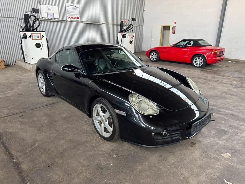 Basaltschwarzmetallic Gebraucht 2006 Porsche Cayman Coupé | 21.000 € (Teuer) - Bild 1/4