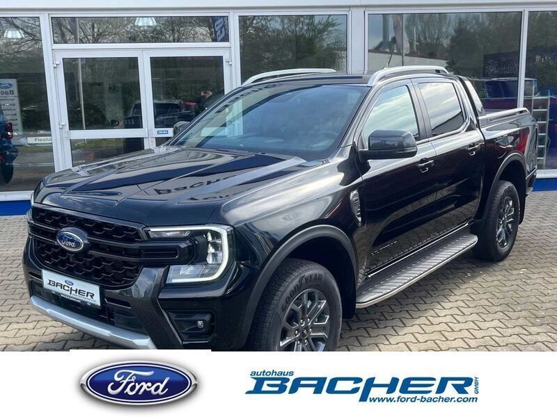 Schwarz Gebraucht 2024 Ford Ranger Wildtrack Abholung | 49.900 € (Teuer) - Bild 1/4