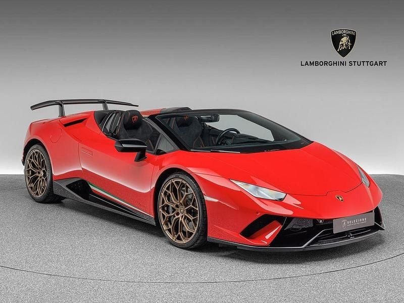 Rot Gebraucht 2018 Lamborghini Huracán Cabrio | 299.900 € (Guter Preis) - Bild 1/4