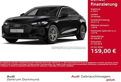 Gebraucht Audi A5 Sport 204 PS (150 kW) 2025 Schwarz Limousine