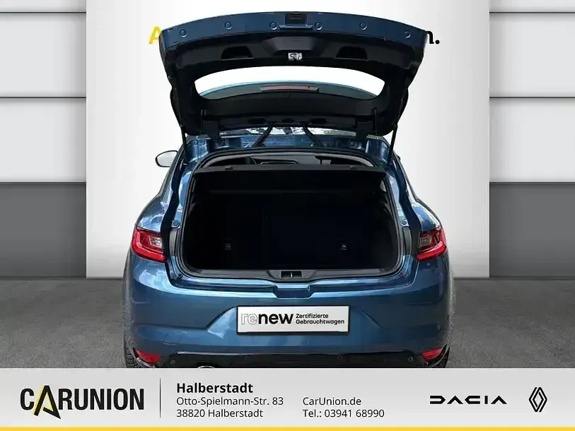 Gebraucht Renault Mégane IV Intens 130 PS (95 kW) 2017 Gletscherblau Limousine