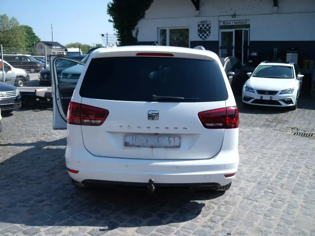 Gebraucht Seat Alhambra Style Plus 184 PS (135 kW) 2016 Weiß Van / Kleinbus