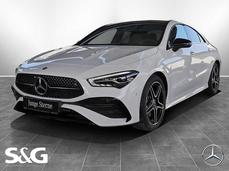 Unilack polarweiß Gebraucht 2024 Mercedes CLA200 AMG Coupé | 36.990 € (Fairer Preis) - Bild 1/4