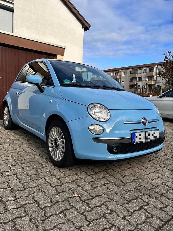 Blau Gebraucht 2012 Fiat 500 Lounge Kleinwagen | 4.750 € (Superpreis) - Bild 1/4