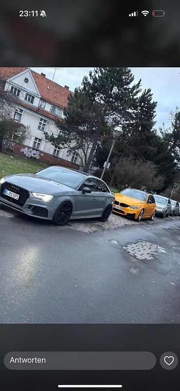 Grau Gebraucht 2018 Audi RS3 Kleinwagen | 55.000 € - Bild 1/4