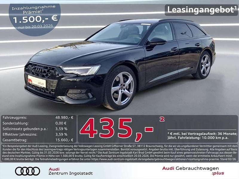 Gebraucht Audi A6 Advanced 245 PS (180 kW) 2025 Mythosschwarz metallic Kombi