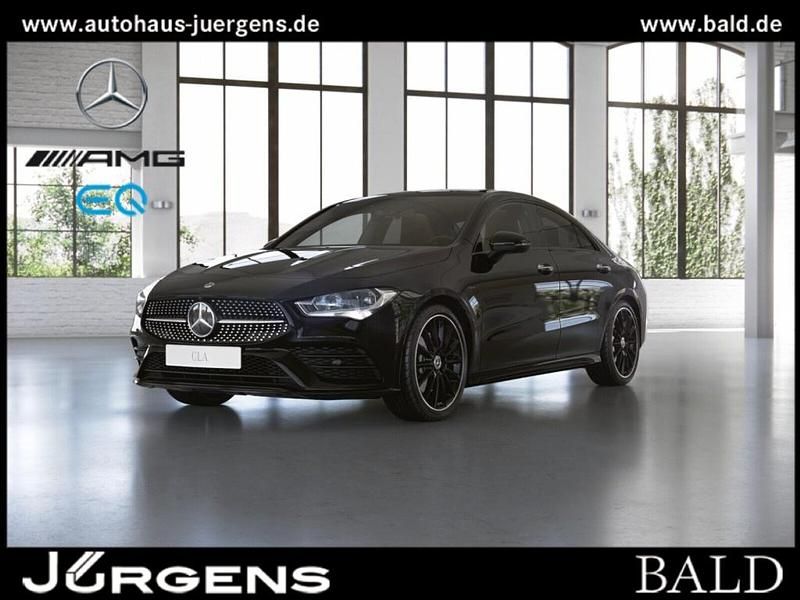 Unilack nachtschwarz Gebraucht 2020 Mercedes CLA250e AMG Limousine | 33.490 € (Fairer Preis) - Bild 1/4