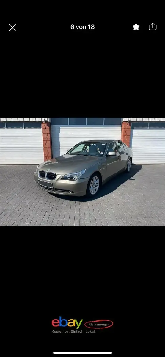Second-hand BMW 525 192 CP (141 kW) 2004 Andere farben Berlinǎ