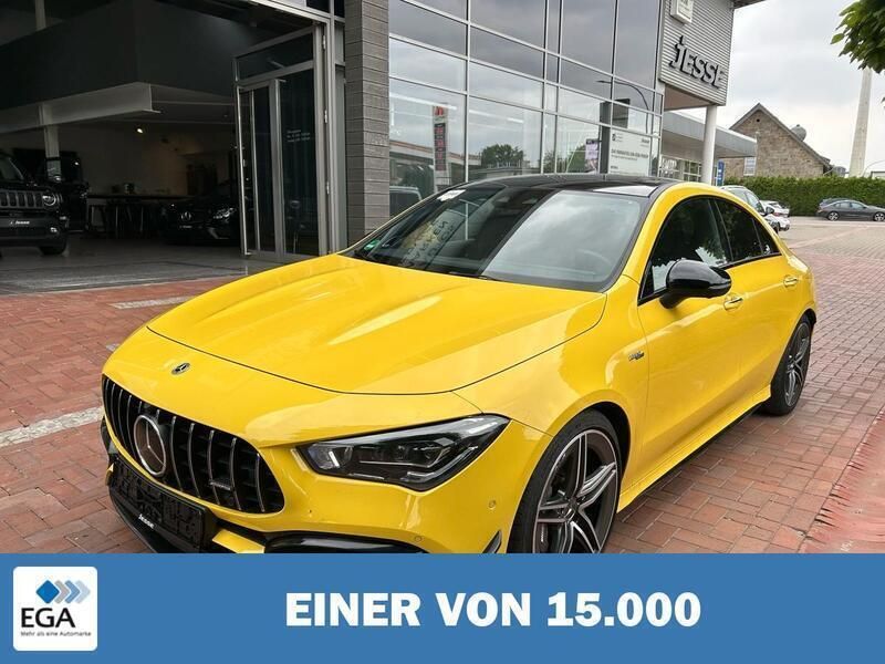 Gelb Gebraucht 2023 Mercedes CLA45 AMG AMG | 52.260 € (Guter Preis) - Bild 1/3