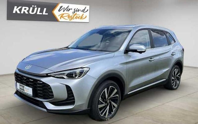 Neu MG ZS Luxury 197 PS (144 kW) 2025 Silber Limousine