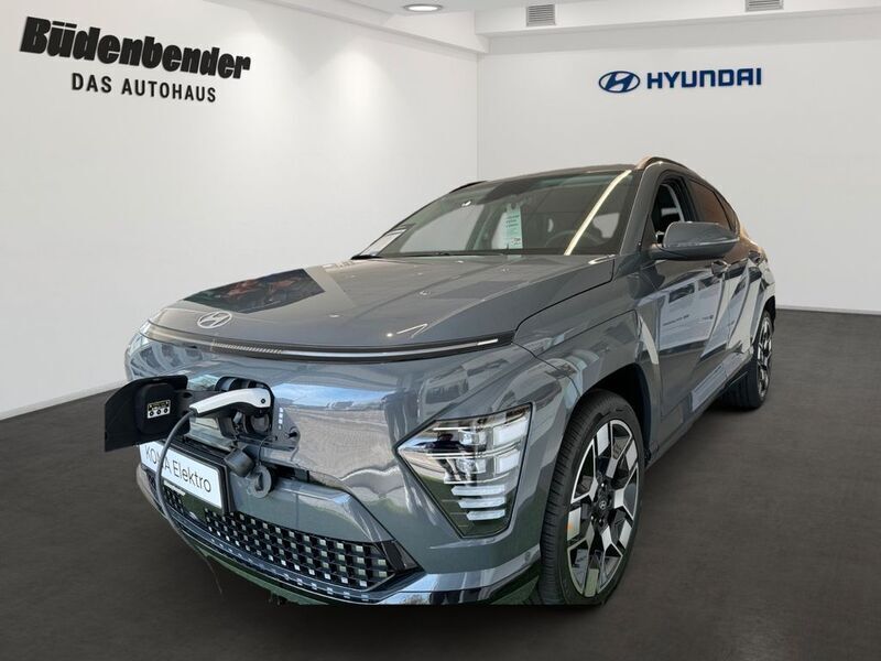 Grau Neu 2024 Hyundai Kona Prime SUV | 45.990 € - Bild 1/4