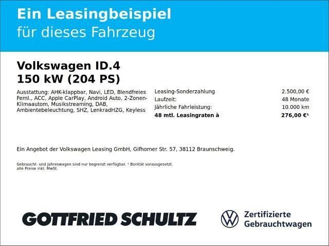 Gebraucht VW ID.4 Pro Performance 150 kW (204 PS) 2023 Weiß SUV