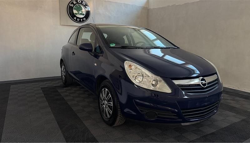 Gebraucht Opel Corsa 60 PS (44 kW) 2009 Blau Kleinwagen