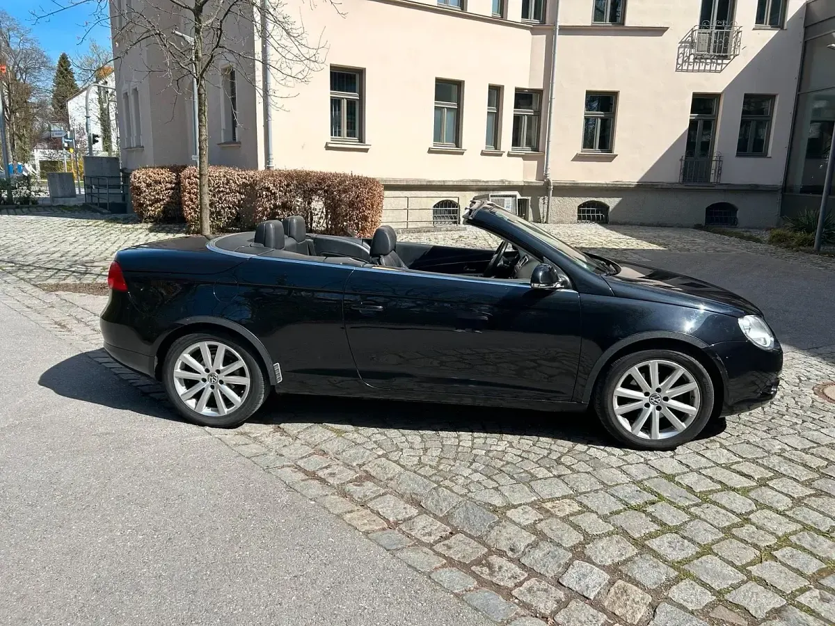 Gebraucht VW Eos 150 PS (110 kW) 2006 Schwarz Cabrio