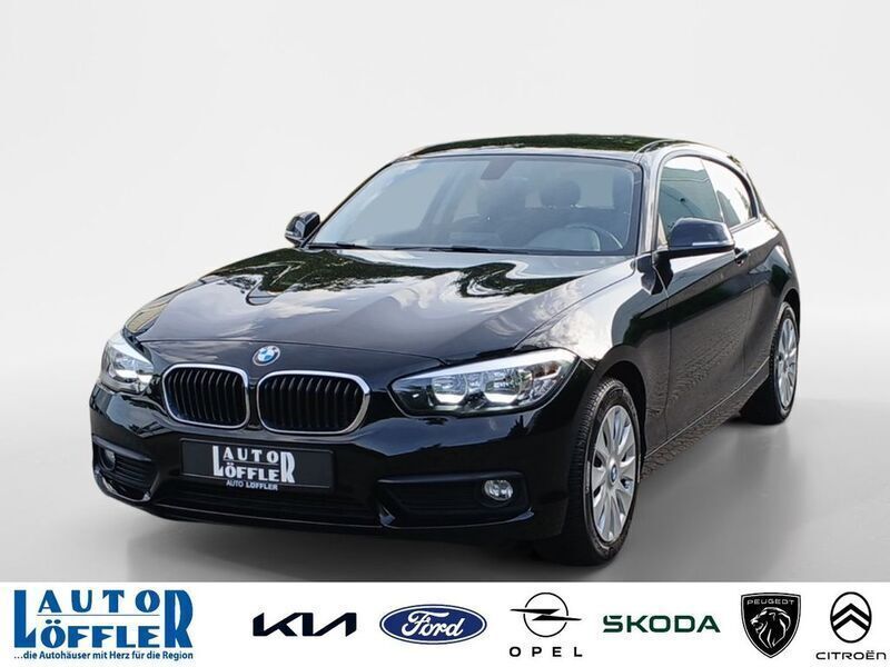 Schwarz Gebraucht 2017 BMW 116 Advantage Kleinwagen | 14.407 € (Fairer Preis) - Bild 1/4