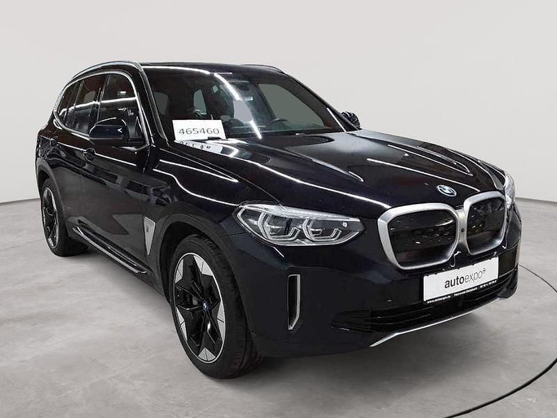 M carbonschwarz metallic Gebraucht 2021 BMW iX3 Impressive SUV | 31.990 € (Guter Preis) - Bild 1/4