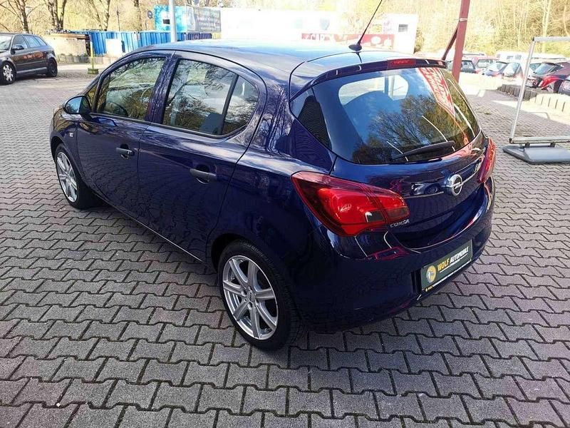 Gebraucht Opel Corsa Selection 77 PS (56 kW) 2016 Royal blau (s2) Kleinwagen
