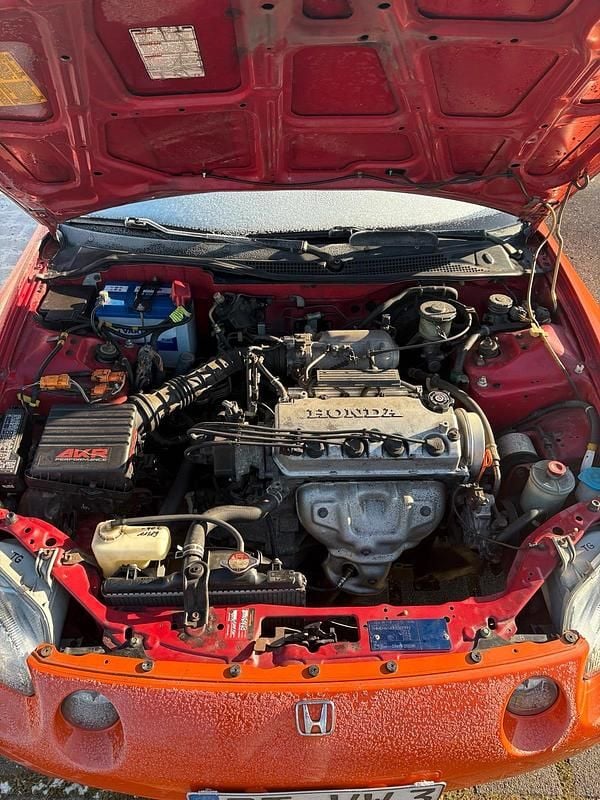 Gebraucht Honda Civic 125 PS (91 kW) 1997 Orange Cabrio