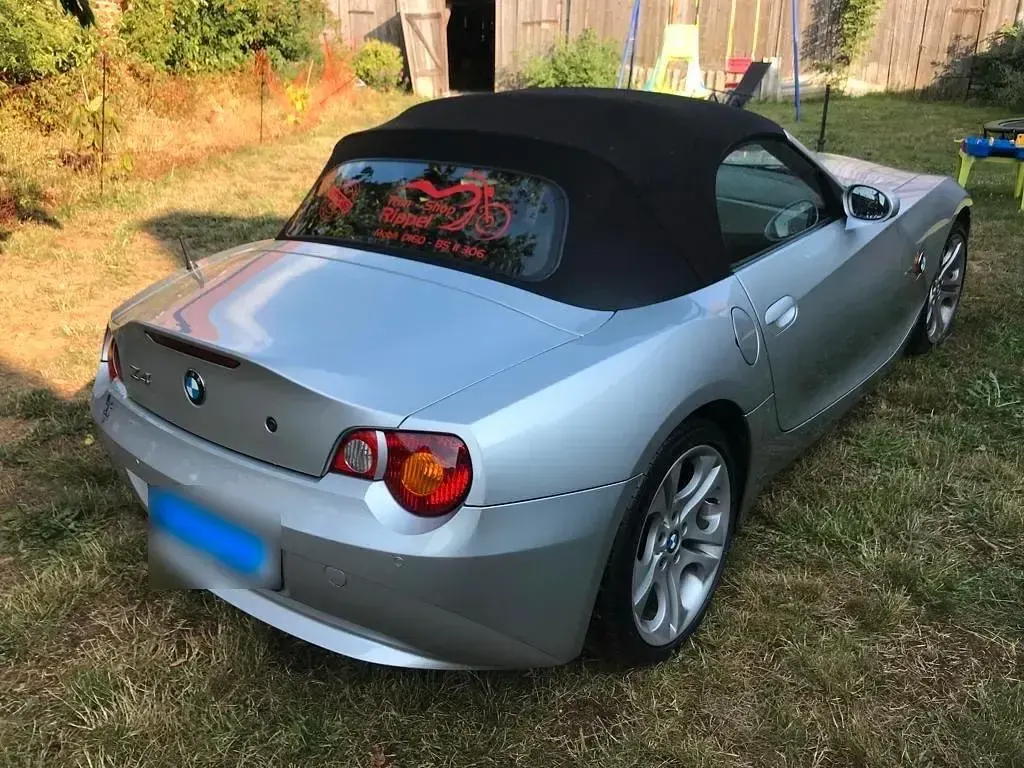 Usata BMW Z4 192 CV (141 kW) 2003 Argento Cabrio
