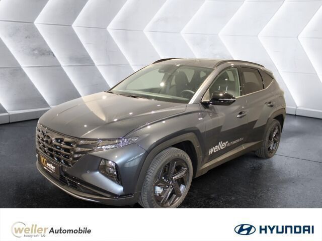 Dark knight / mic Gebraucht 2023 Hyundai Tucson Blackline SUV | 31.420 € (Fairer Preis) - Bild 1/4