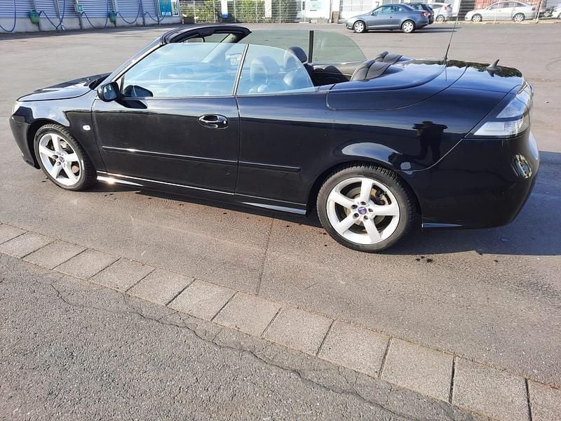 Gebraucht Saab 9-3 Cabriolet 179 PS (131 kW) 2008 Schwarz Cabrio