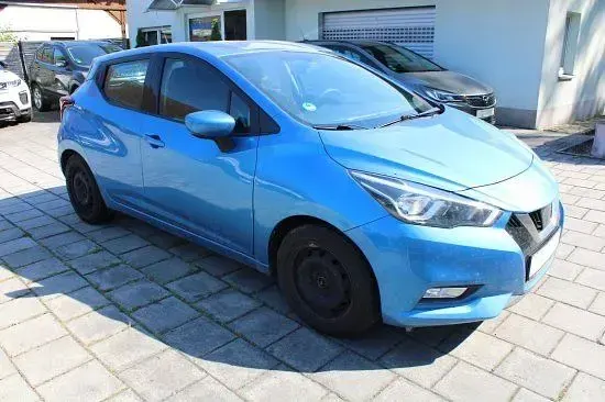 Gebraucht Nissan Micra N-Way 71 PS (52 kW) 2018 Powerblue (metallic) Kleinwagen