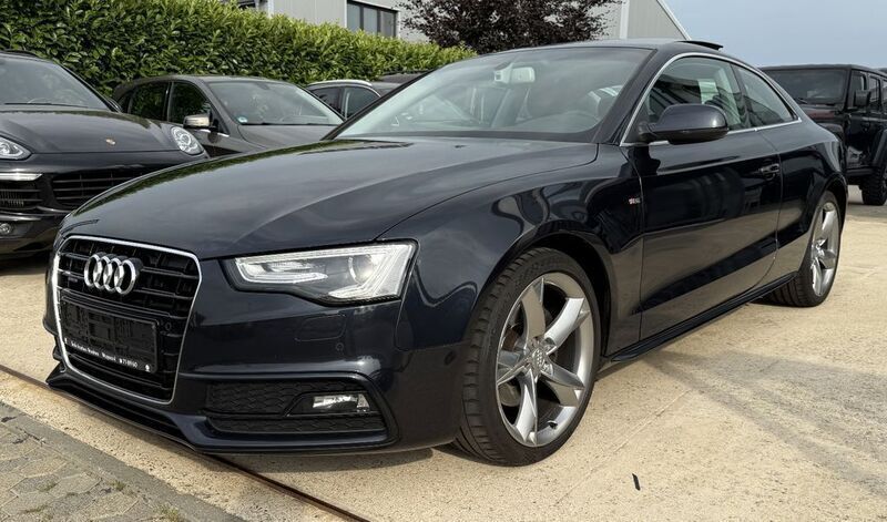 Blau Gebraucht 2016 Audi A5 S-Line Coupé | 14.490 € (Superpreis) - Bild 1/4