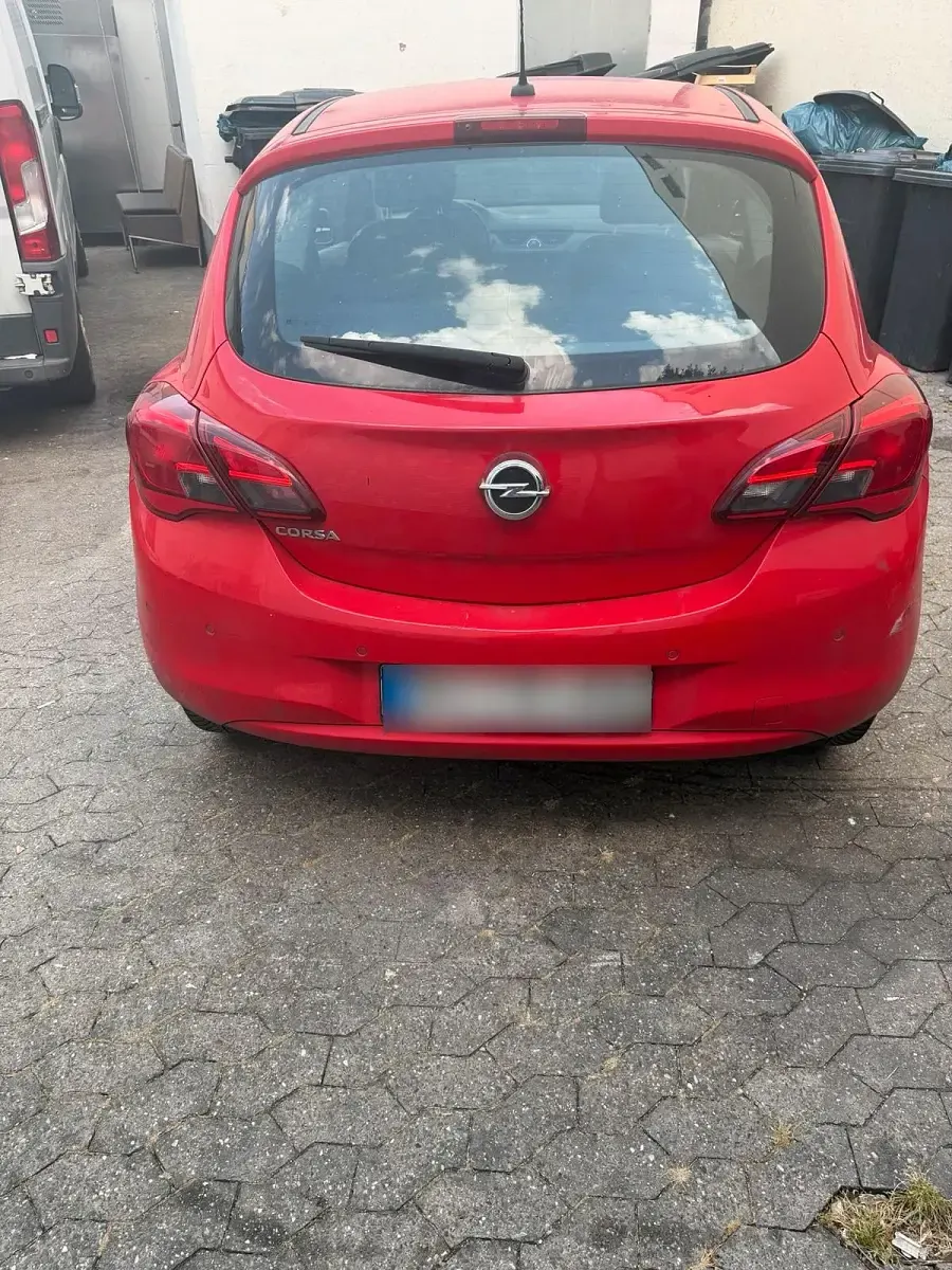 Gebraucht Opel Corsa 90 PS (66 kW) 2017 Rot Kleinwagen
