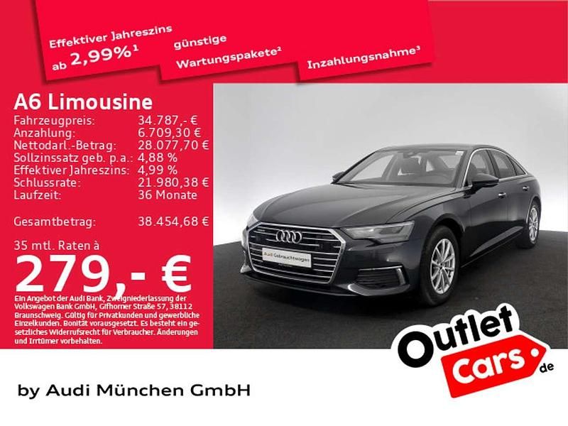 Gebraucht Audi A6 Design 245 PS (180 kW) 2022 Manhattangrau metallic Limousine