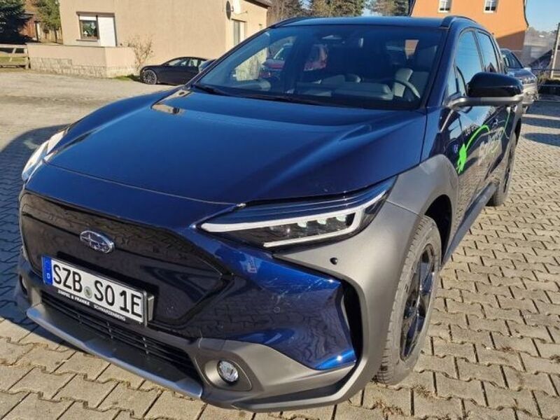 Dark blue mica Gebraucht 2023 Subaru Solterra SUV | 47.990 € (Etwas zu teuer) - Bild 1/4