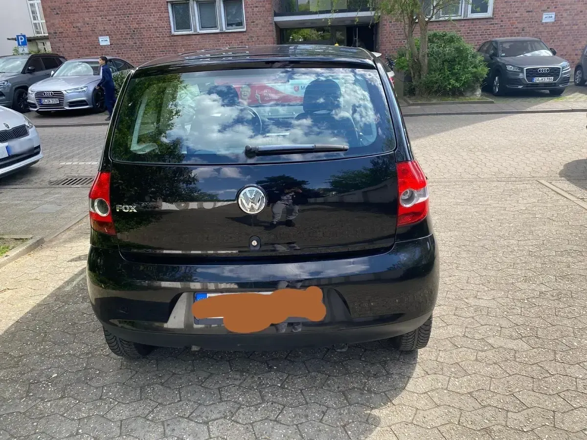Usata VW Fox 54 CV (39 kW) 2005 Nero Utilitaria