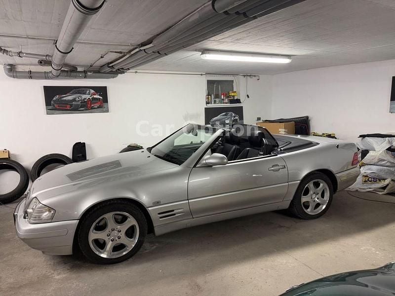 Silber Gebraucht 2000 Mercedes SL320 Cabrio | 16.900 € (Guter Preis) - Bild 1/4